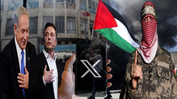 بالصورة.. مالك منصة "إكس" يقع في مصيدة حركة "حماس" والأخيرة تحرجه أمام العالم